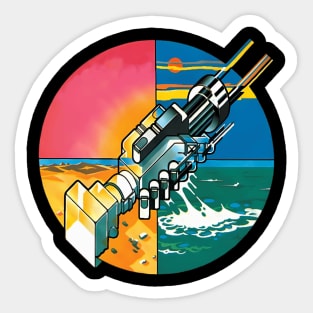 Vintage Pink-Floyd Sticker